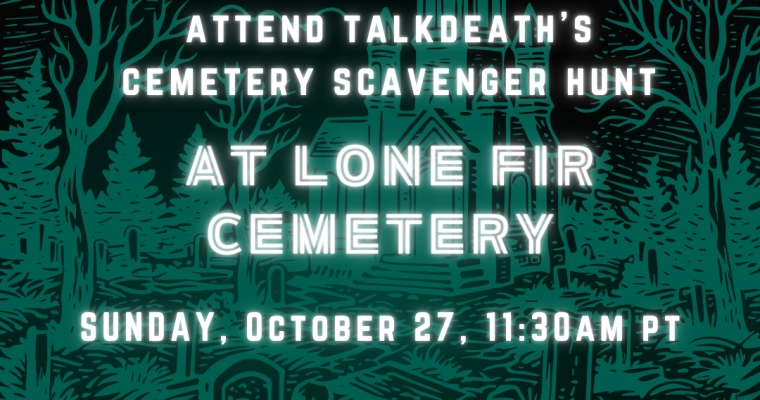 Talk Death Scavenger Hunt